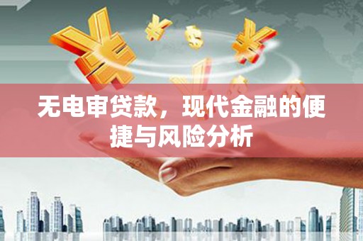 德惠无电审贷款，现代金融的便捷与风险分析
