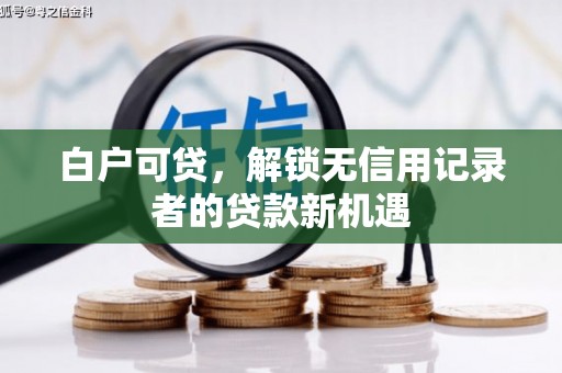 德惠白户可贷，解锁无信用记录者的贷款新机遇
