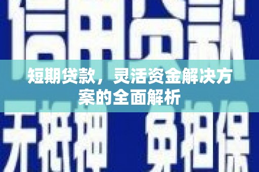 德惠短期贷款，灵活资金解决方案的全面解析