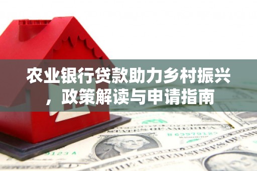 德惠农业银行贷款助力乡村振兴，政策解读与申请指南