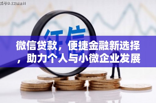 德惠微信贷款，便捷金融新选择，助力个人与小微企业发展