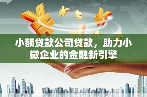 德惠小额贷款公司贷款，助力小微企业的金融新引擎